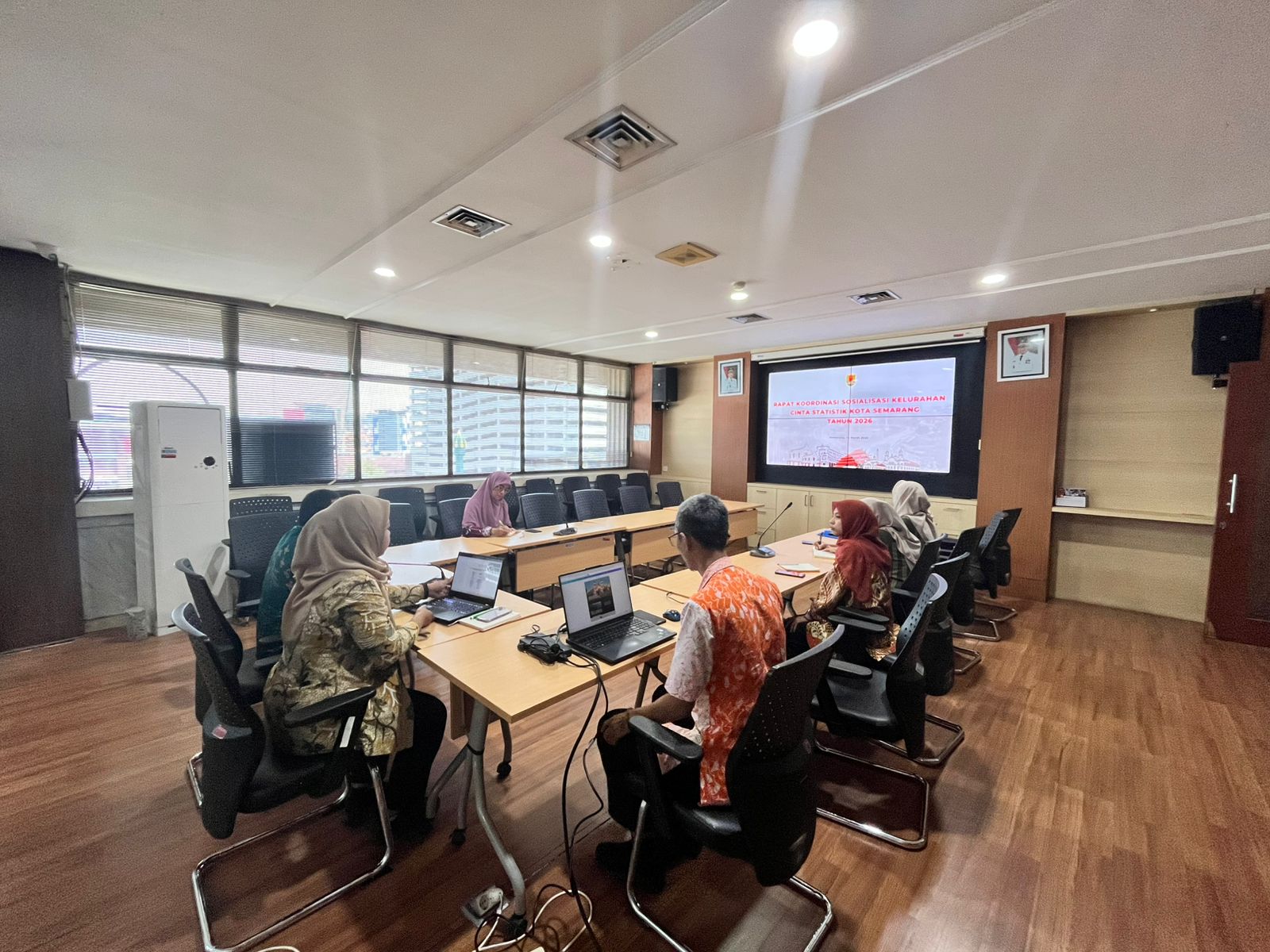 Dskominfo Kota Semarang Hadiri Rapat Koordinasi Sosialisasi Kelurahan Cinta Statistik Kota Semarang Tahun 2026